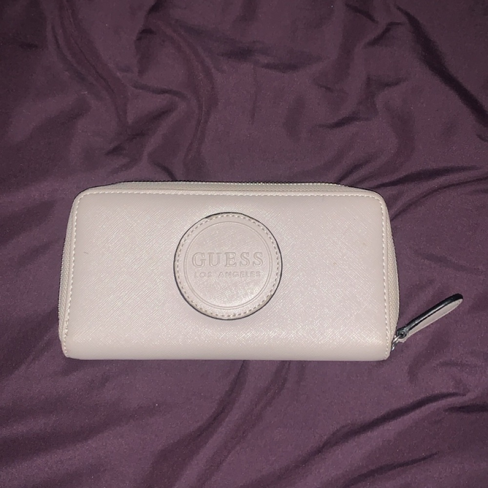 GUESS Light Cream Women's Wallet